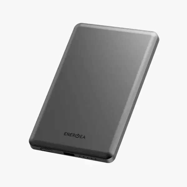 ENERGEA ALUPAC AIR 5K | ULTRA SLIM PROFILE MAGNETIC POWER BANK | 5000MAH | PD 20W | TITANIUM
